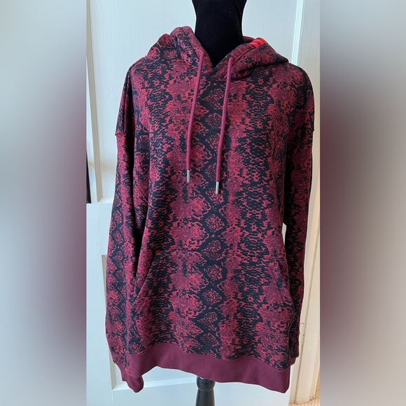 Sale pending - Adidas x Ivy Park • Valentines Day Snake Print Hoodie M - Picture 7 of 12